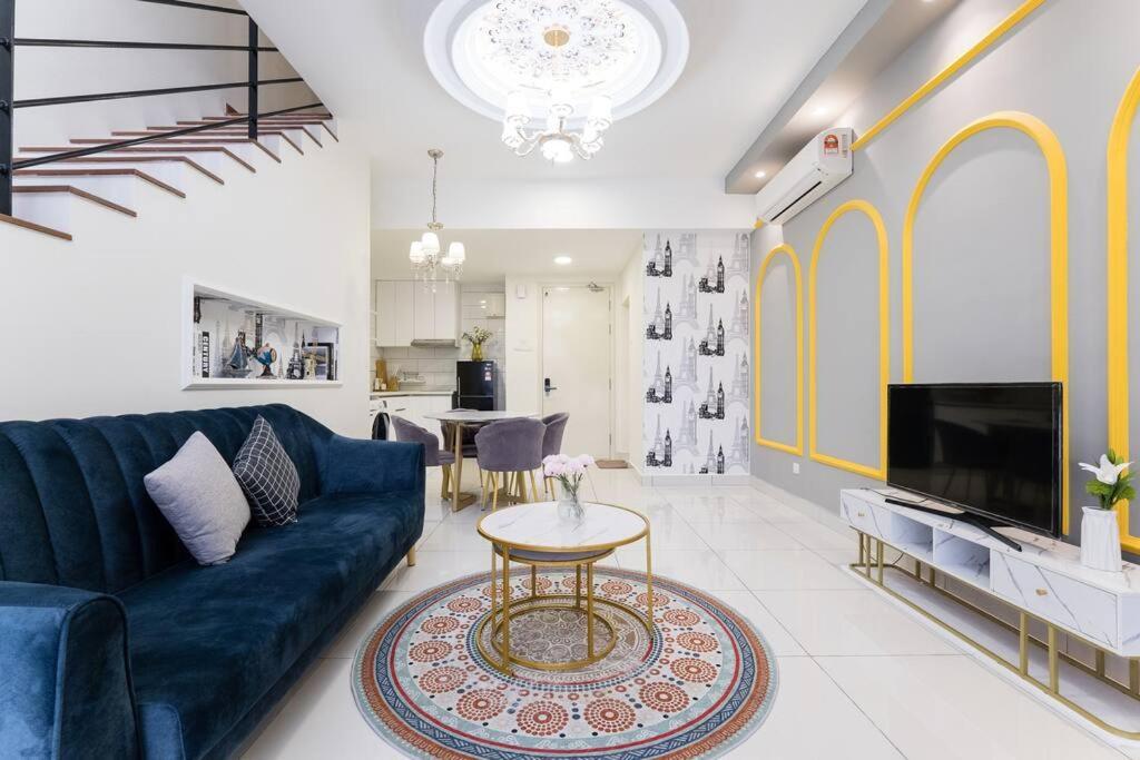 Апартаменты Arte Mont Kiara Duplex 4 Pax Jacuzzi Куала-Лумпур Экстерьер фото